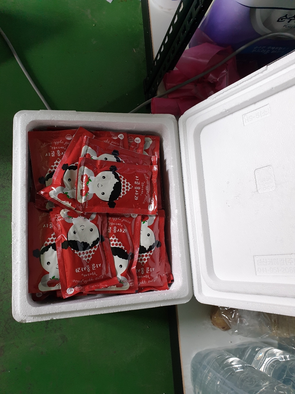 늘품 생사과즙 대용량 벌크 50포 100포 150포 / 사과즙 / 임산부사과즙 /휴롬착즙