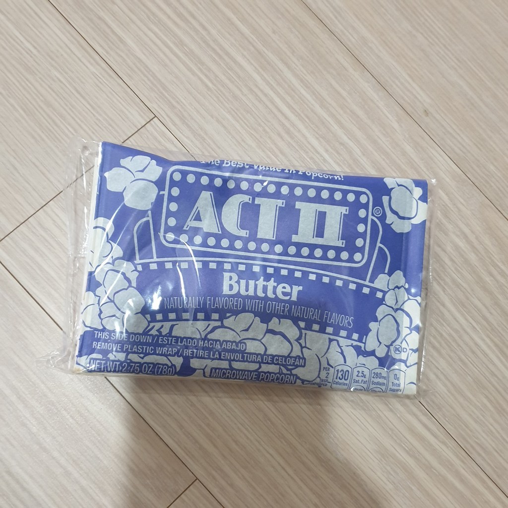 액트투 팝콘 버터맛