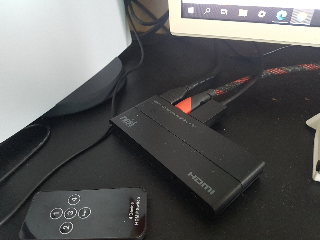 넥시 4대1 4K HDMI 셀렉터 스위치 선택기 리뷰후기