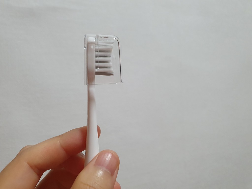 미소랩 무선 충전식 음파전동칫솔 퓨어화이트