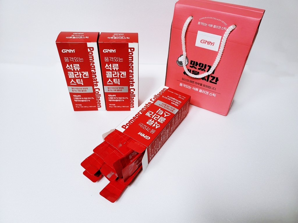 N자연의품격 품격있는 석류 콜라겐 젤리 선물세트 / 저분자피쉬콜라겐 석류즙