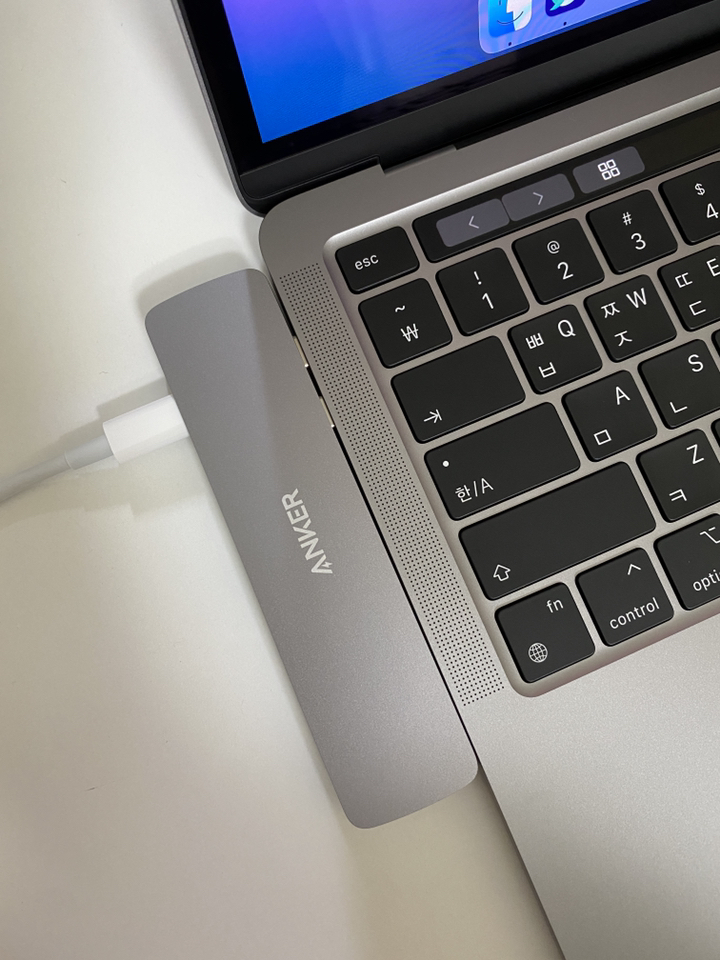 앤커 파워익스팬드 다이렉트 7-in-2 USB C 맥북용 허브 USB허브 A8371