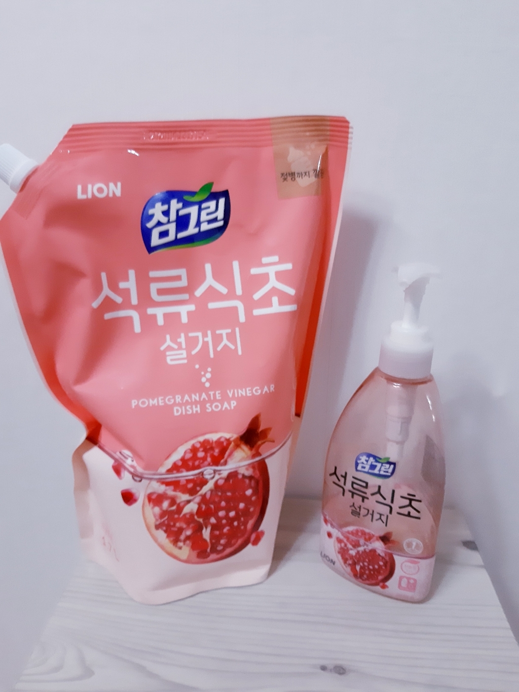 참그린 석류식초 설거지 주방세제 리필