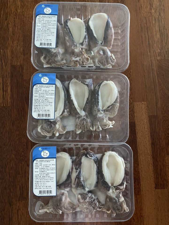 살맛나요 탱글탱글 손질 갑오징어