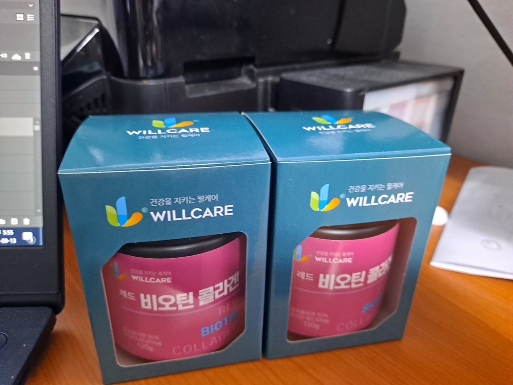 윌케어 레드 비오틴 콜라겐 분말