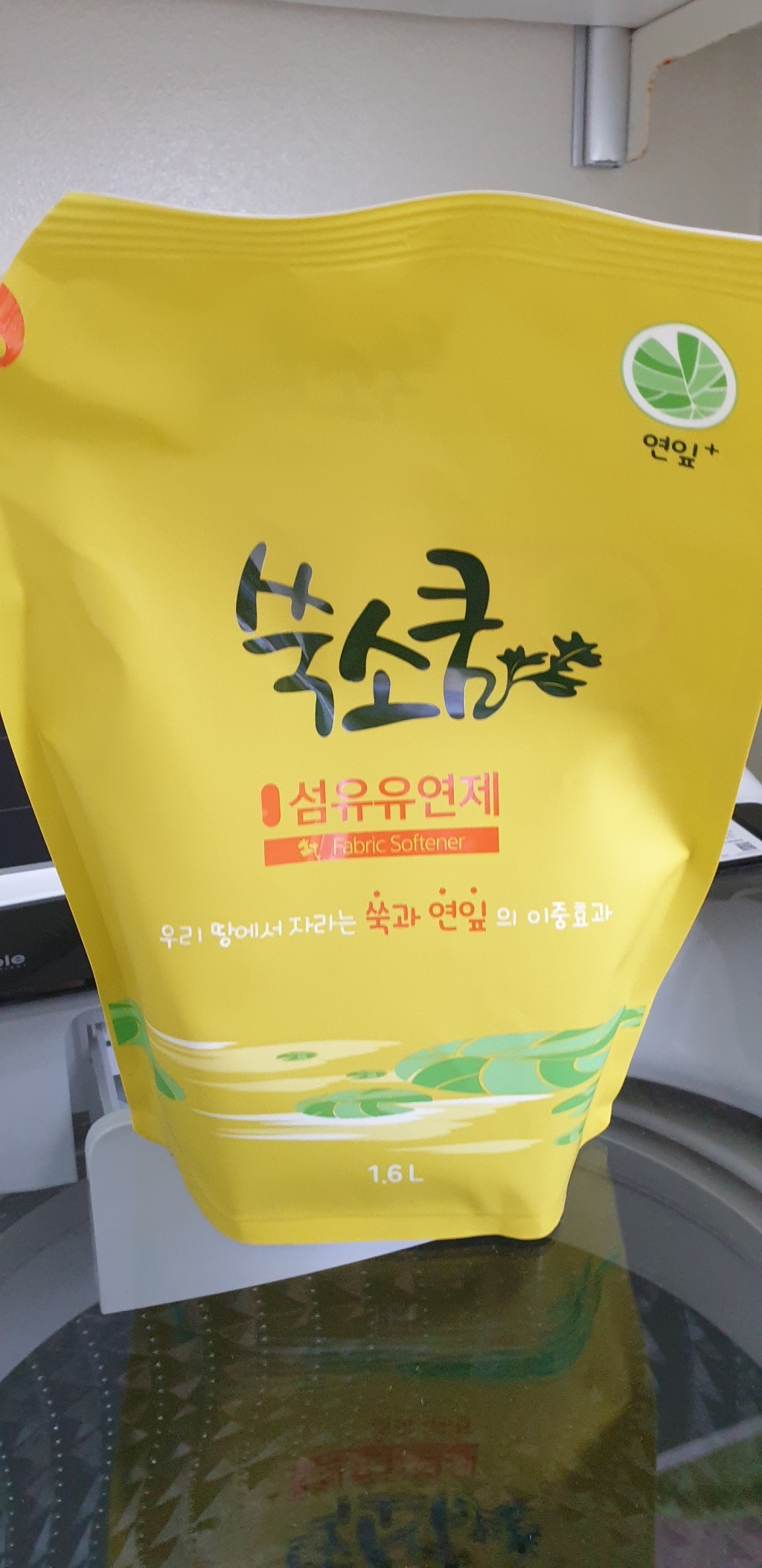 쑥소쿰 연잎 섬유유연제