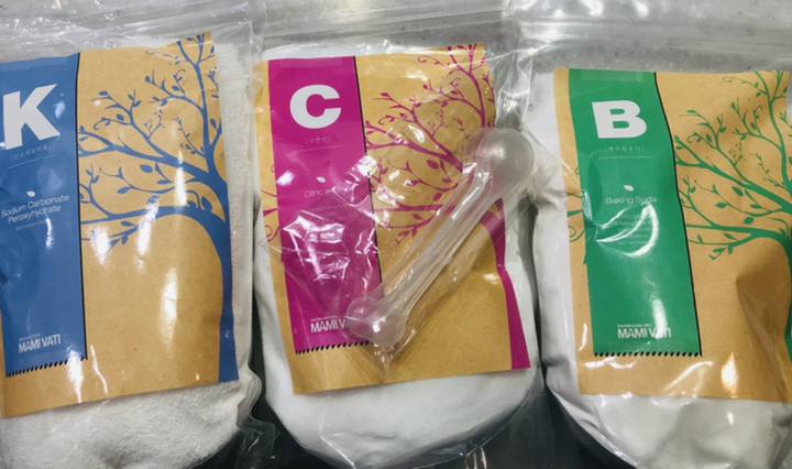 마미바티 자연에서 담은 세제세트 리필형 과탄산소다 베이킹소다 구연산 리뷰후기