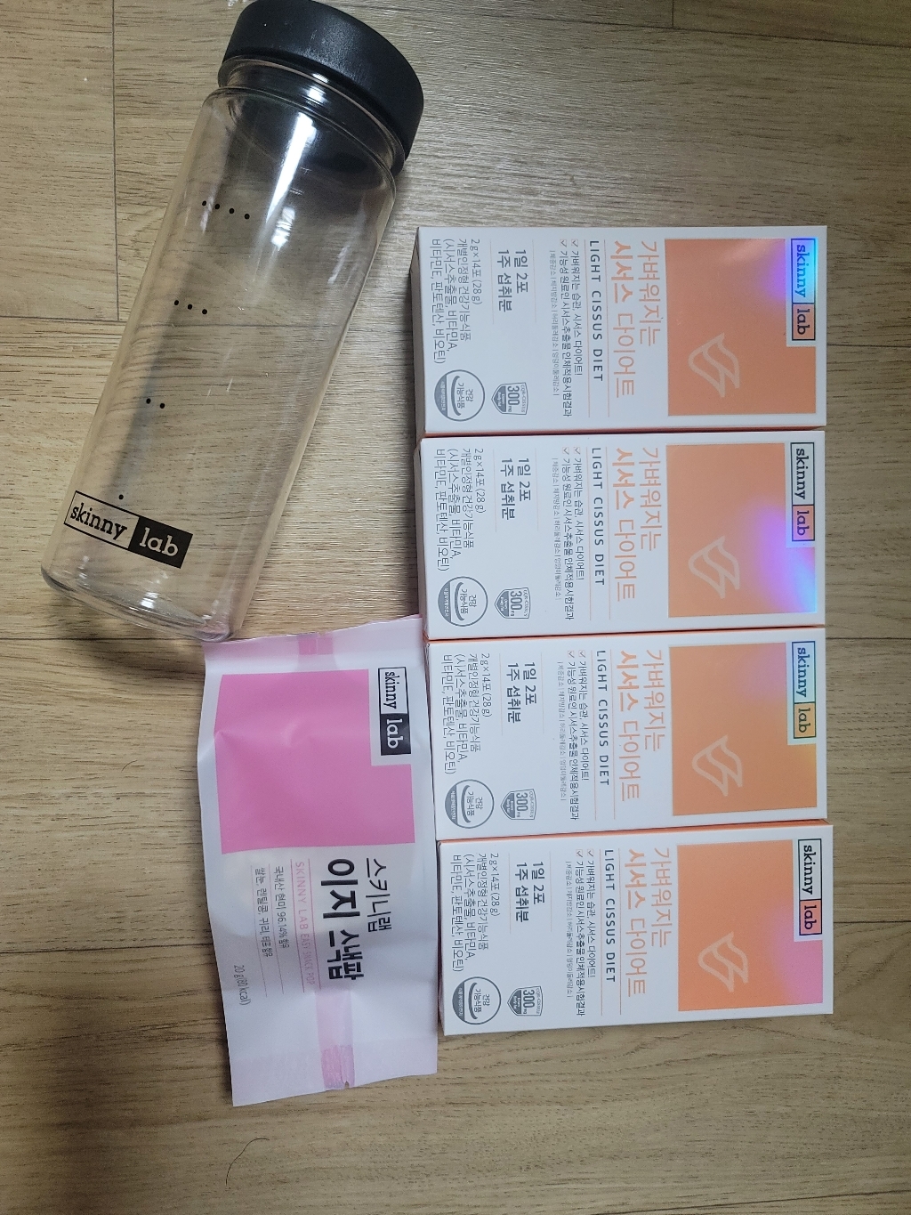 스키니랩 가벼워지는 시서스 다이어트 4박스보틀