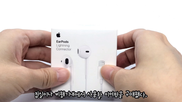 Ae 정품 라이트닝 이어팟