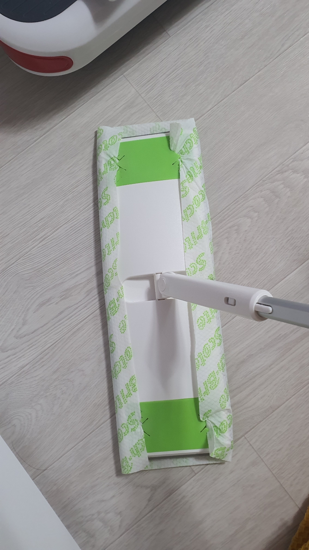 스카치브라이트 물걸레 청소포 더블액션 대형2개