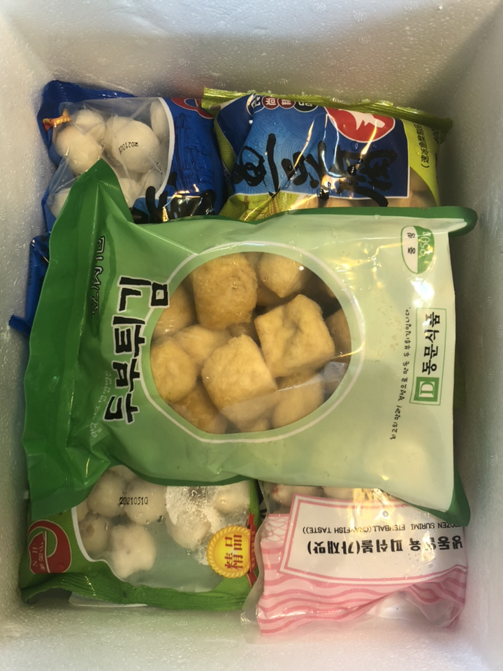 홍홍 중국식품 중국 냉동 두부튀김 마라탕 훠궈 마라탕사리