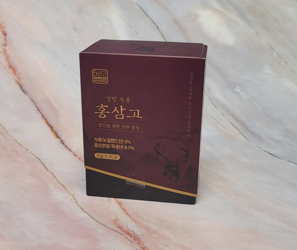 경방신약 녹용홍삼고 스틱 쇼핑백