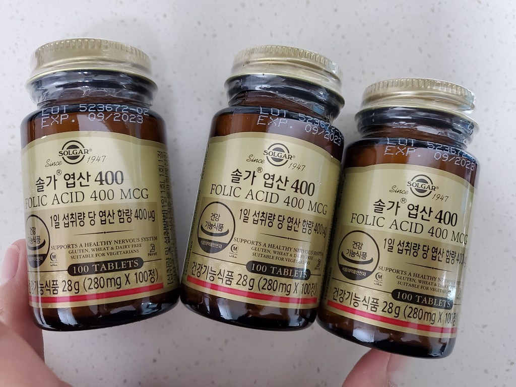 솔가 엽산 400