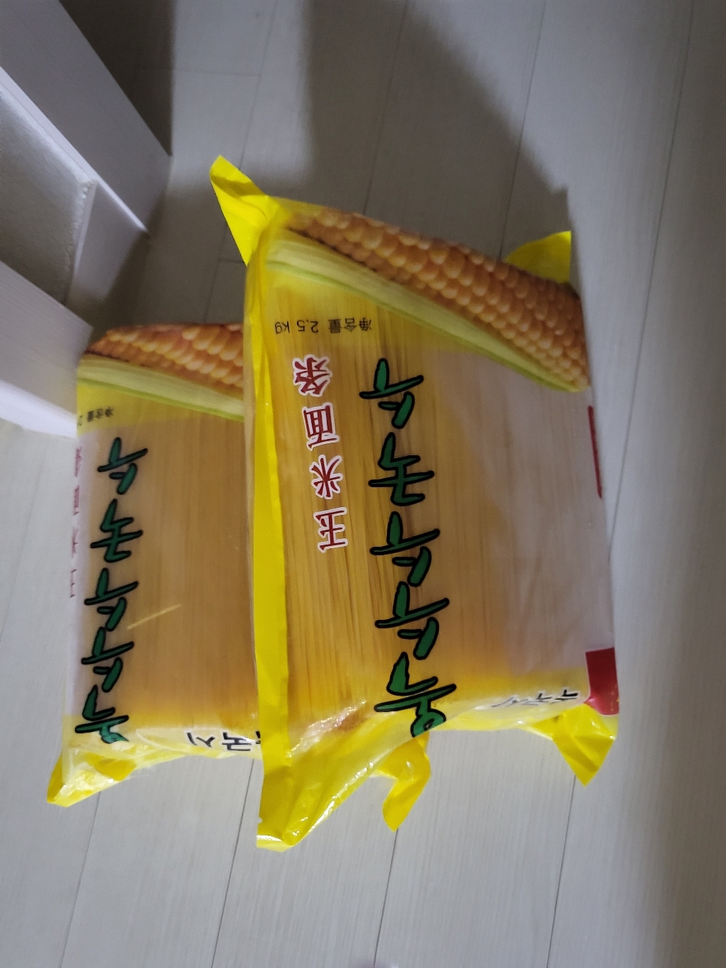 홍홍 중국식품 옥수수국수 옥국시 중국당면