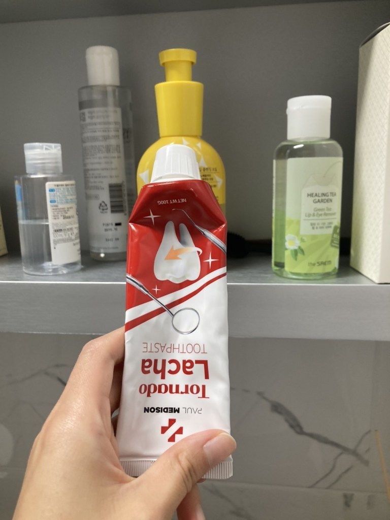 폴메디슨 토네이도 라차 치약 5개입