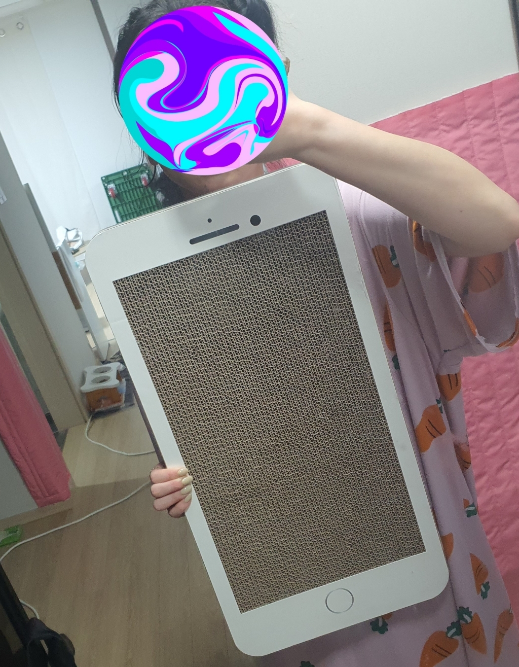 펫파운드 핸드폰 고양이 스크래쳐