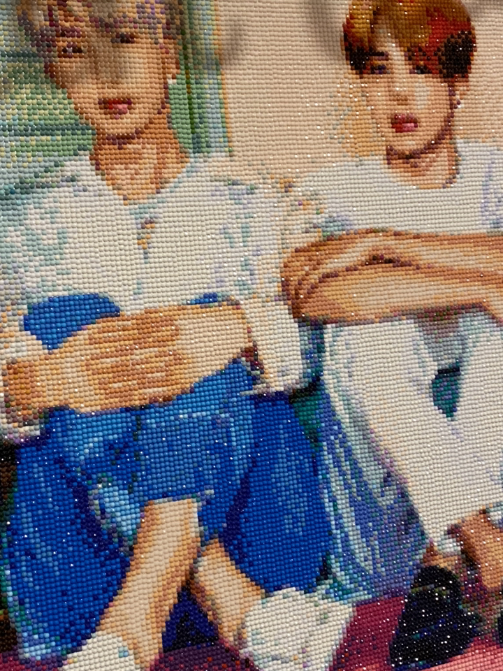 아이러브페인팅 BTS 큐빅 페인팅 보석 십자수