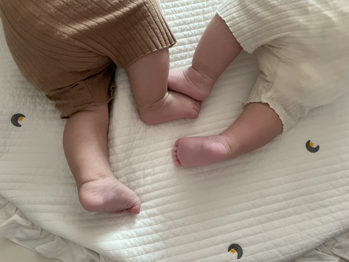 아바마 유아용 크리미 반팔 실내복
