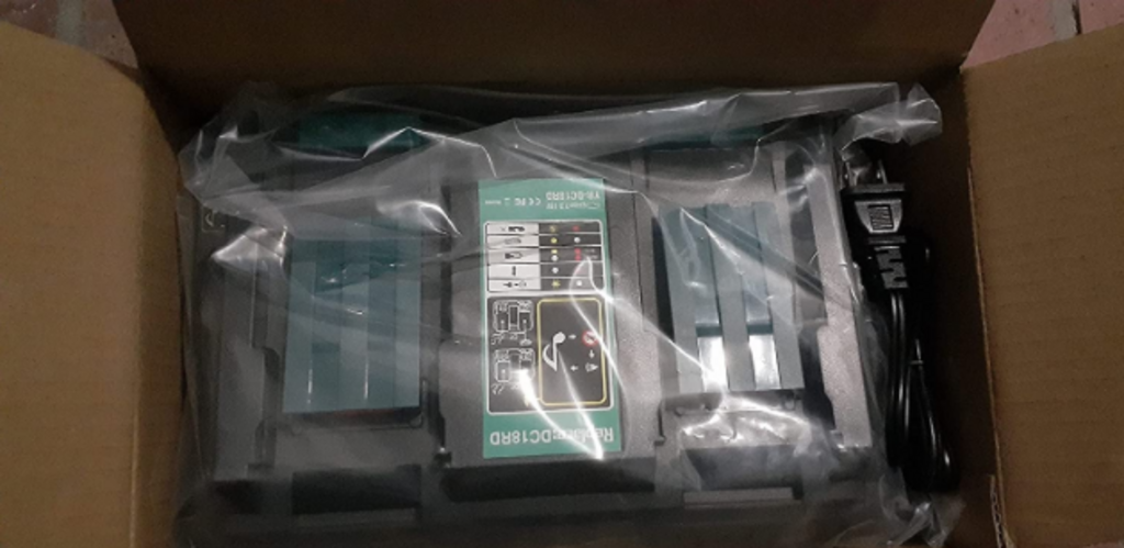 우스틴스 DC18RD 마끼다 18V 144V 듀얼 포트 리튬 이온 환 충전기