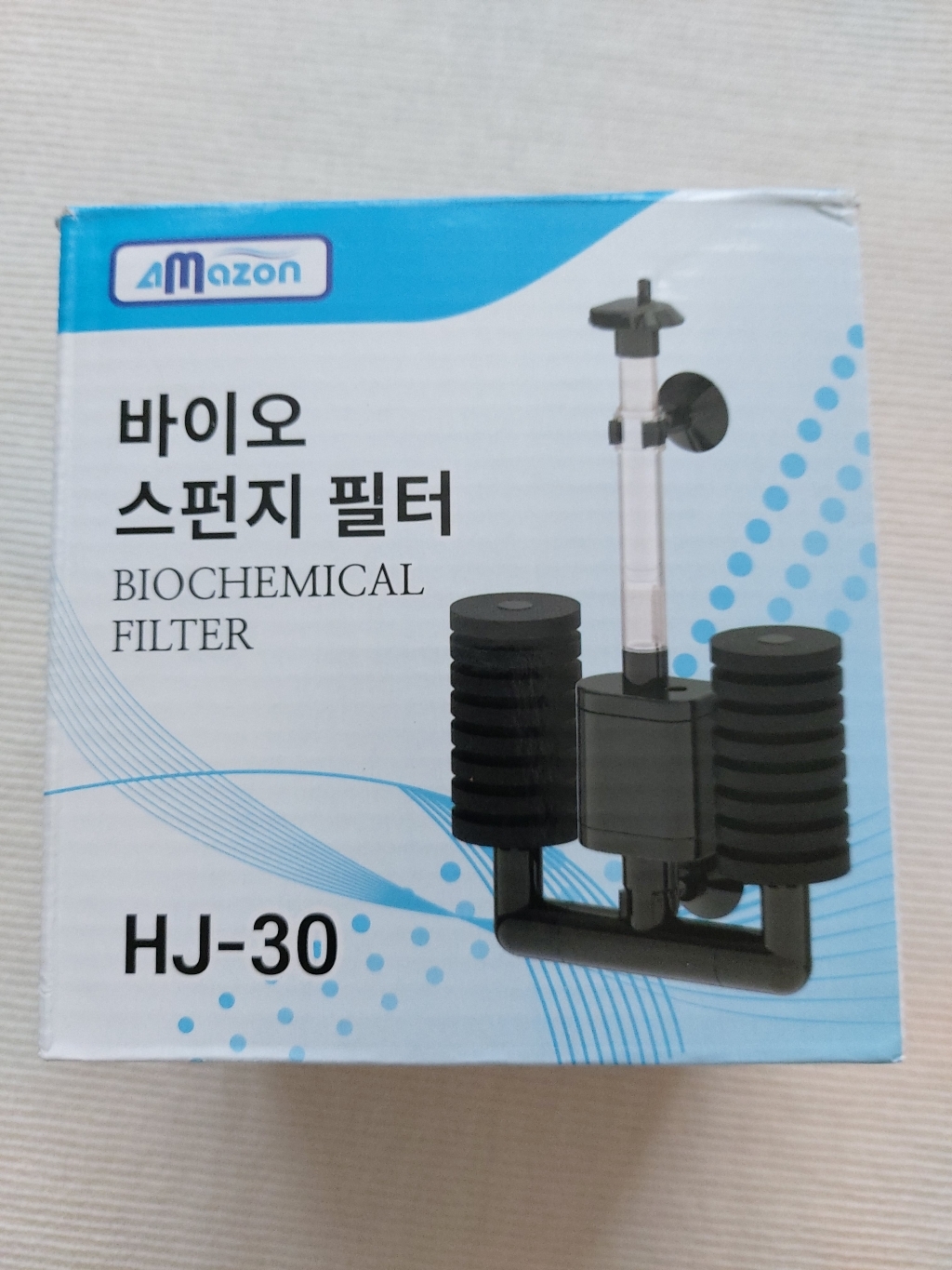 아마존 바이오 스펀지 필터 수조 여과기 HJ-30