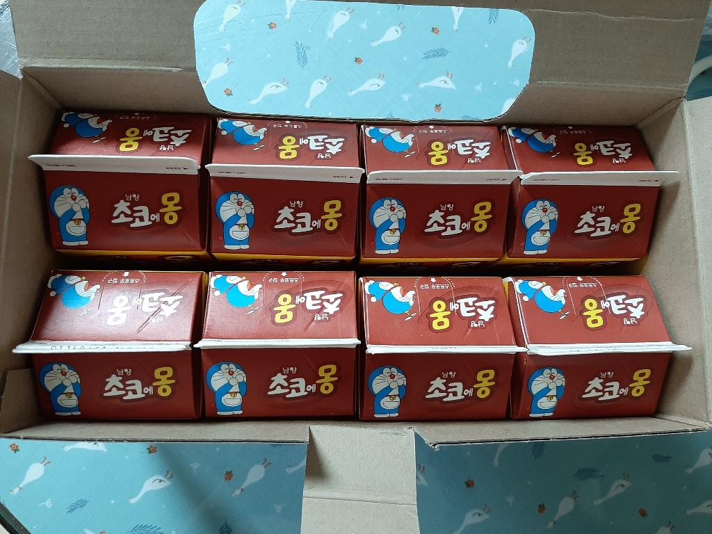 초코에몽 우유