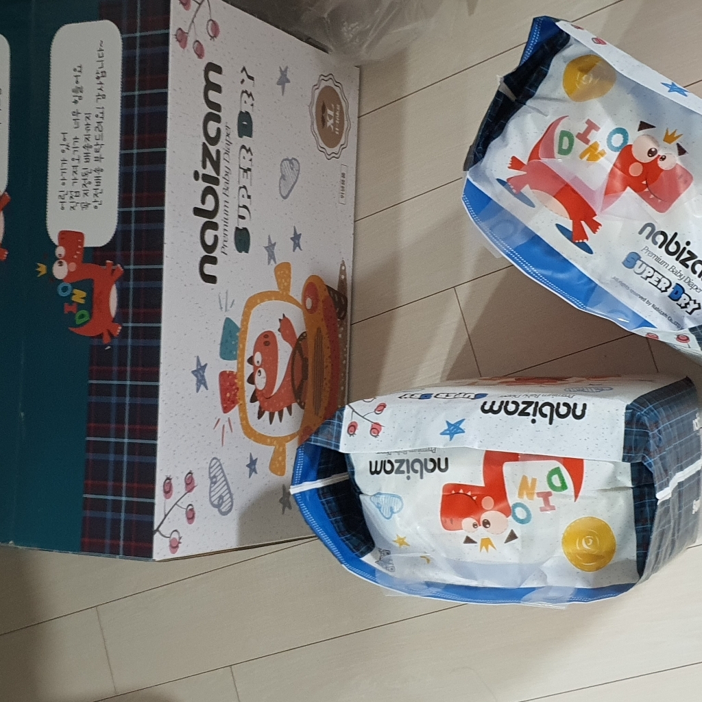 나비잠 슈퍼드라이 특대형 기저귀 리뷰후기