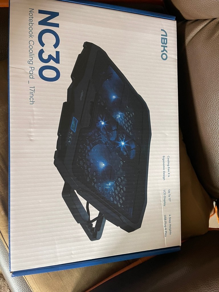 앱코 NCORE 노트북 쿨링 패드 받침대 NC30