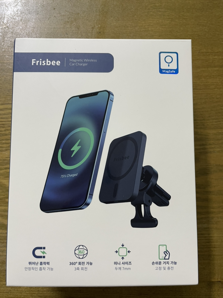 프리스비 맥세이프 차량용 무선충전 거치대 I4BAAI029901