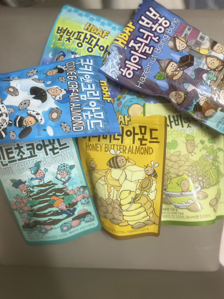 바프 허니버터 아몬드 리뷰후기