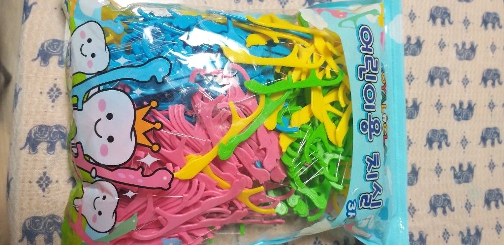 로얄클라쓰 어린이 일회용 치실 510P케이스 리뷰후기