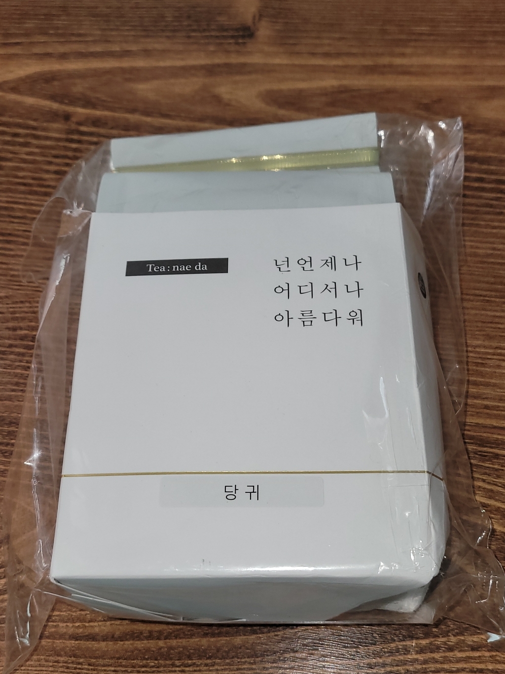 티내다 당귀차 삼각티백
