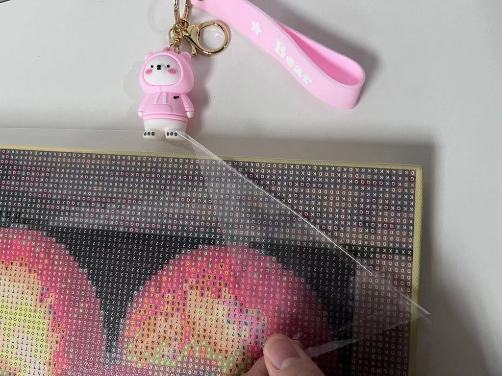 PPEAT 캔버스액자 일체형 3D 원형 보석십자수 DIY 리뷰후기