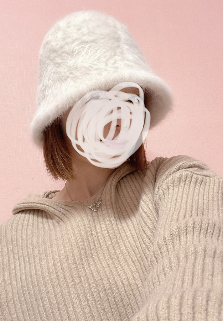 소프트 여성 겨울 벙거지 버킷햇 모자 데일리 코디