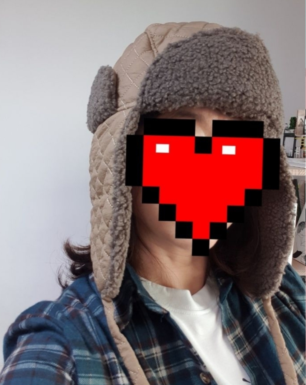 얍플레이 퀼팅 군밤모자 귀덮개 귀도리 귀마개 겨울 캠핑 방한 누빔 트래퍼햇