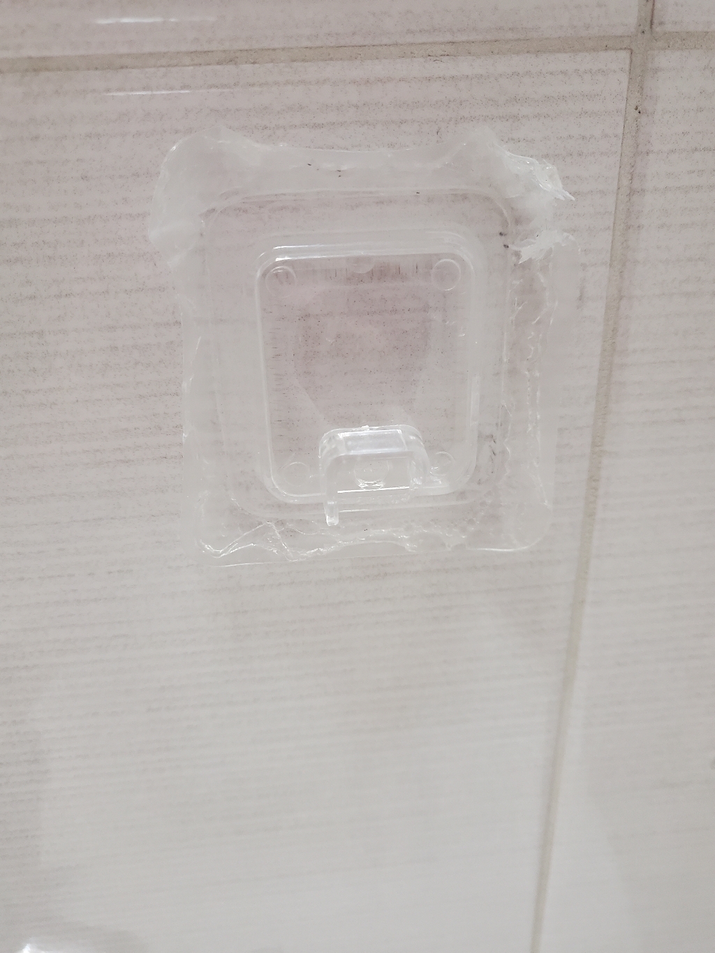 자이로 2개입 크리스탈 접착식 투명 사각 비누 면도기 케이스 받침대 홀더 곽 걸이 거치대