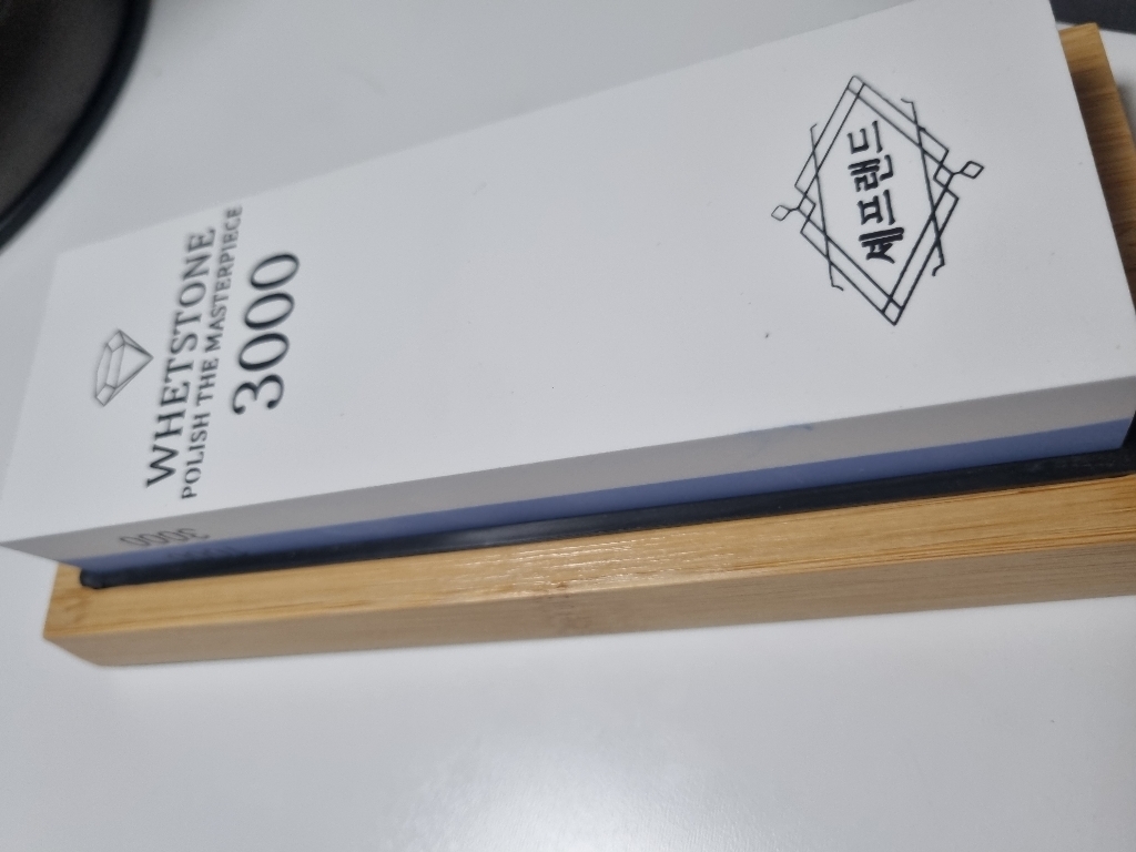 셰프랜드 프리미엄 양면 숫돌 1000방 3000방
