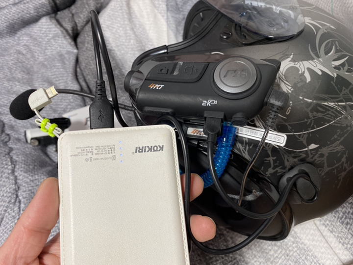 포트 F2S 카메라형 헬멧 블루투스