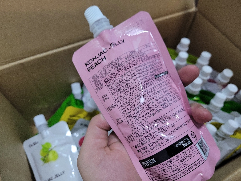 디알바이오 곤약젤리 48개 실속포장
