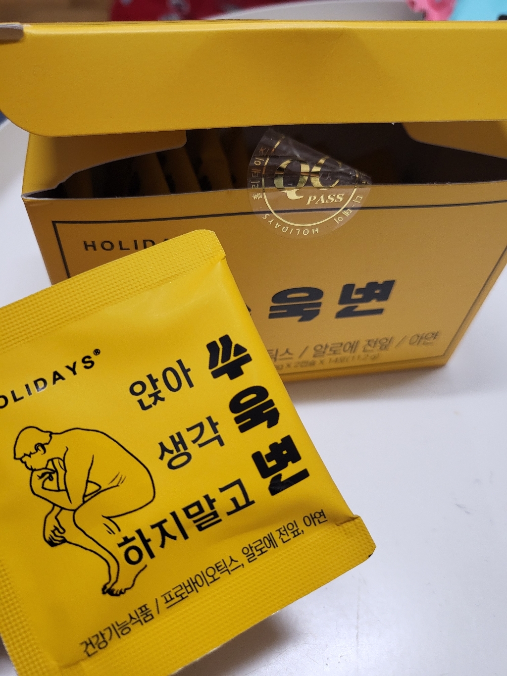 홀리데이즈 매일 상쾌한 쾌변 쑤욱변 프로바이오틱스 건강기능식품