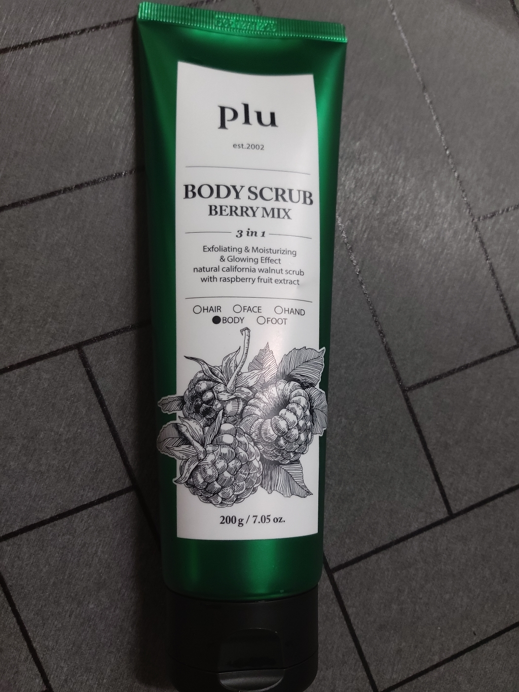 플루 오리지널 바디스크럽 베리믹스