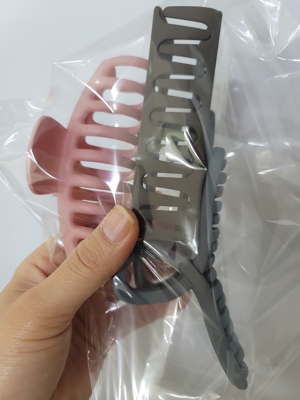 이쁨달다 무광빅집게 꼬임x사각x타원 7tye 대왕 컬러 실속구성 숱부자 집게핀 리뷰후기