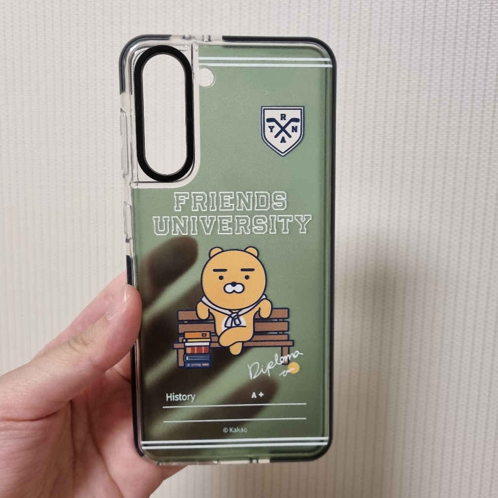카카오프렌즈 유니버시티 투명 라인 휴대폰 케이스