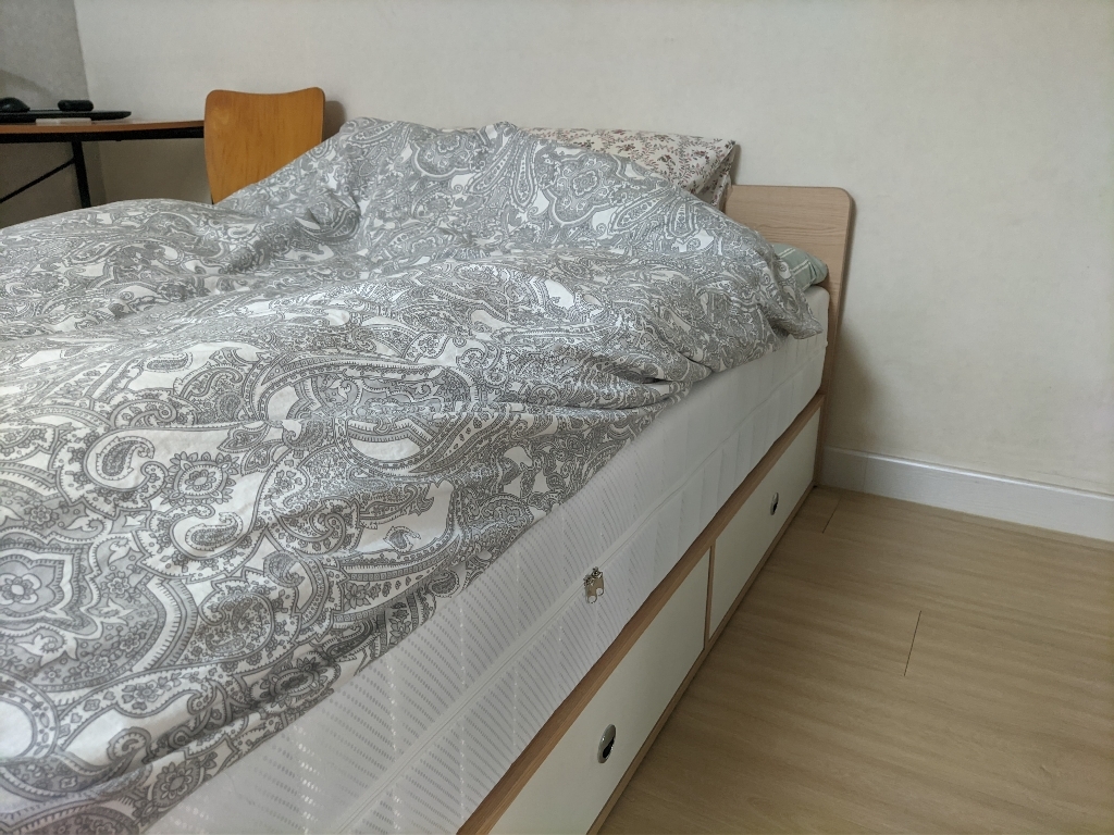 [동서가구] 레몬 1단수납 슈퍼싱글침대 DF907750