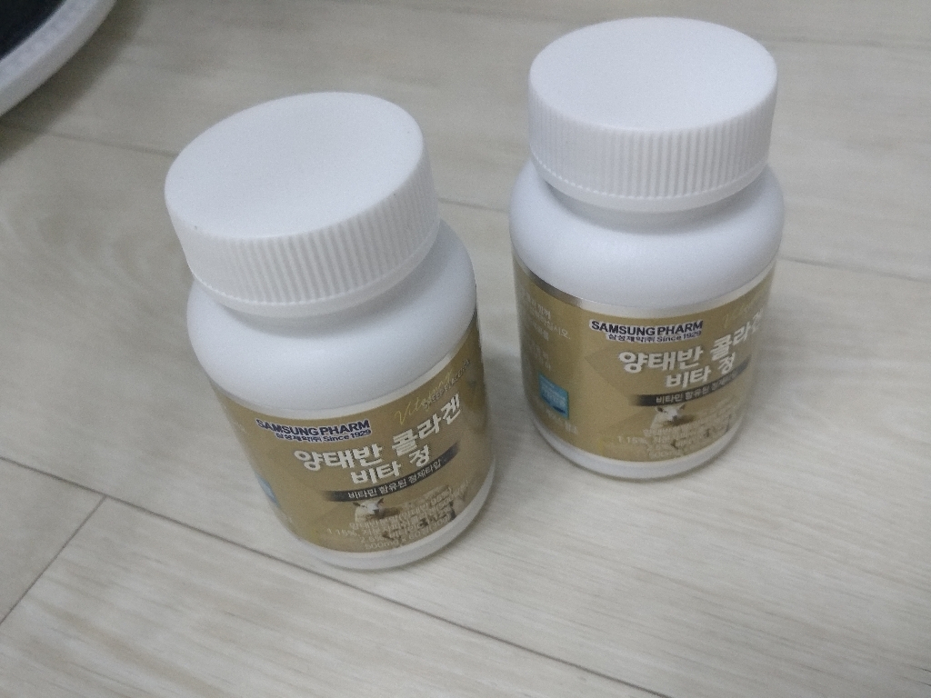 삼성제약 양태반 콜라겐 비타정