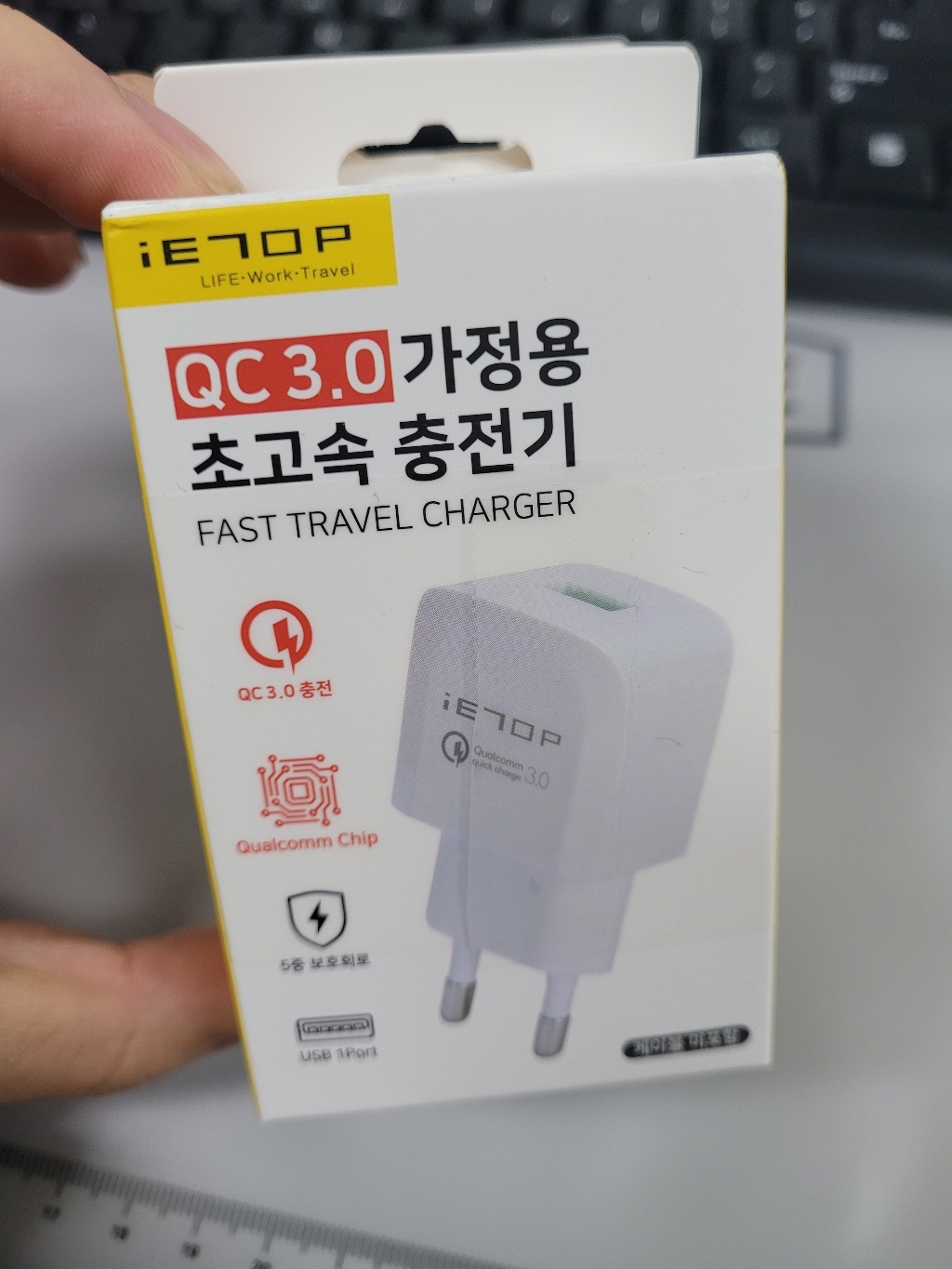 이탑 18W QC30 USB 가정용 아답터 초고속 충전기