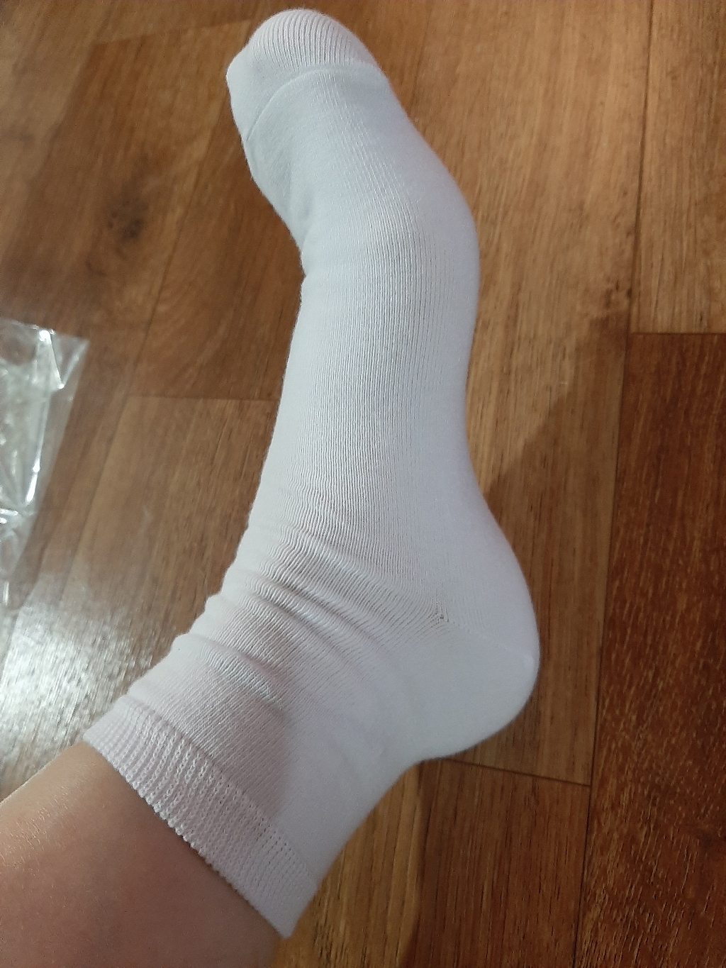 더베이직 여성용 무지 심플 중목 양말 10켤레