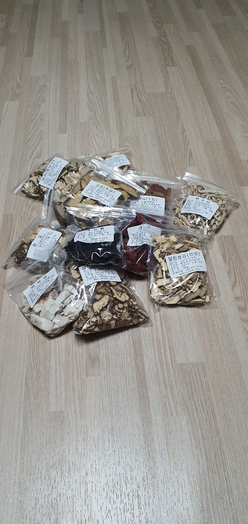 제천허브 십전대보차 재료 리뷰 후기