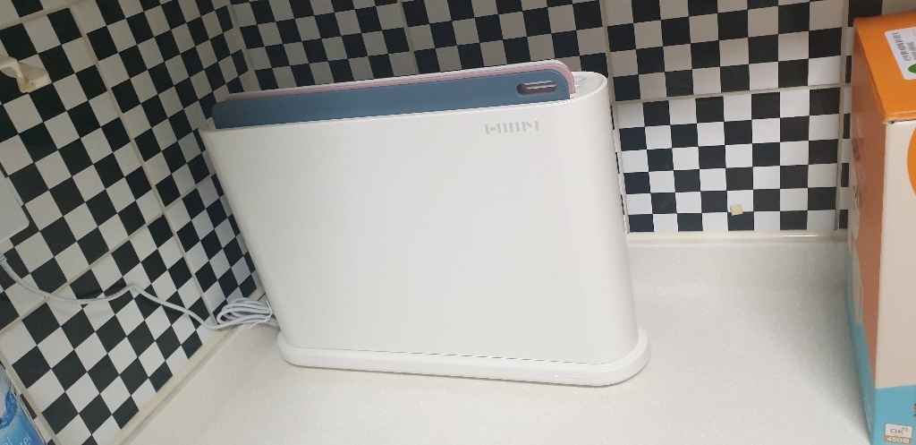 한샘 톡톡 도마 살균 블럭 30 UV-C ED HAF-CS100WH