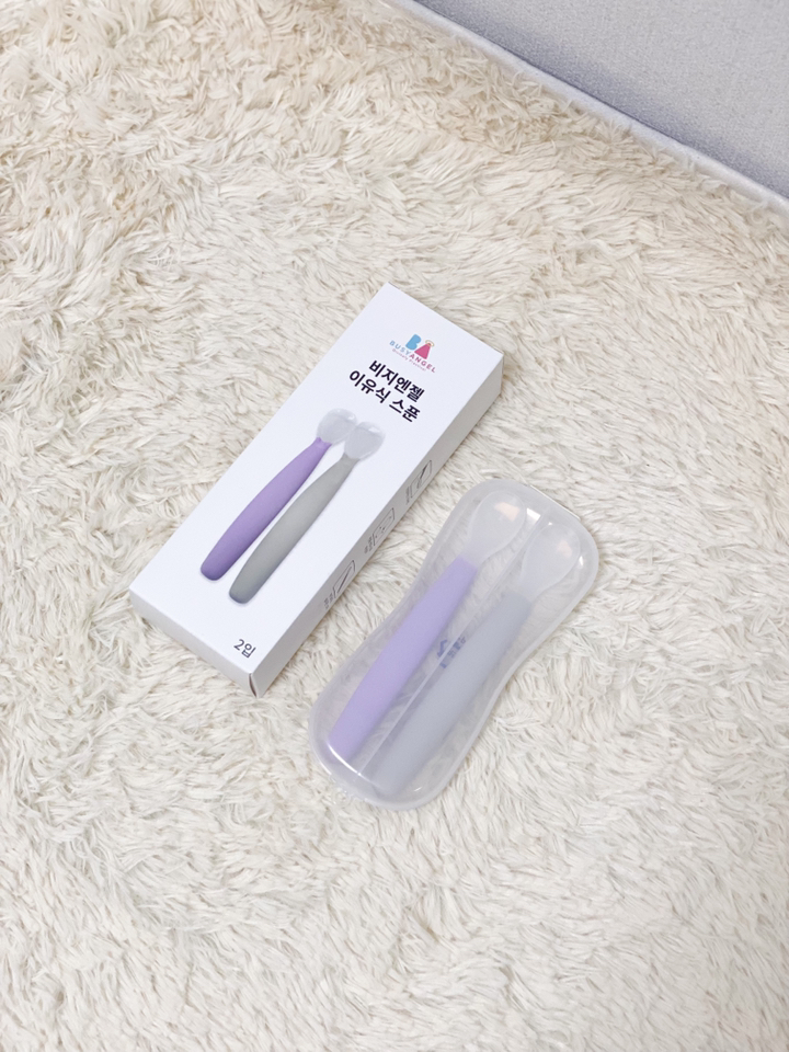 비지엔젤 실리콘 이유식스푼세트