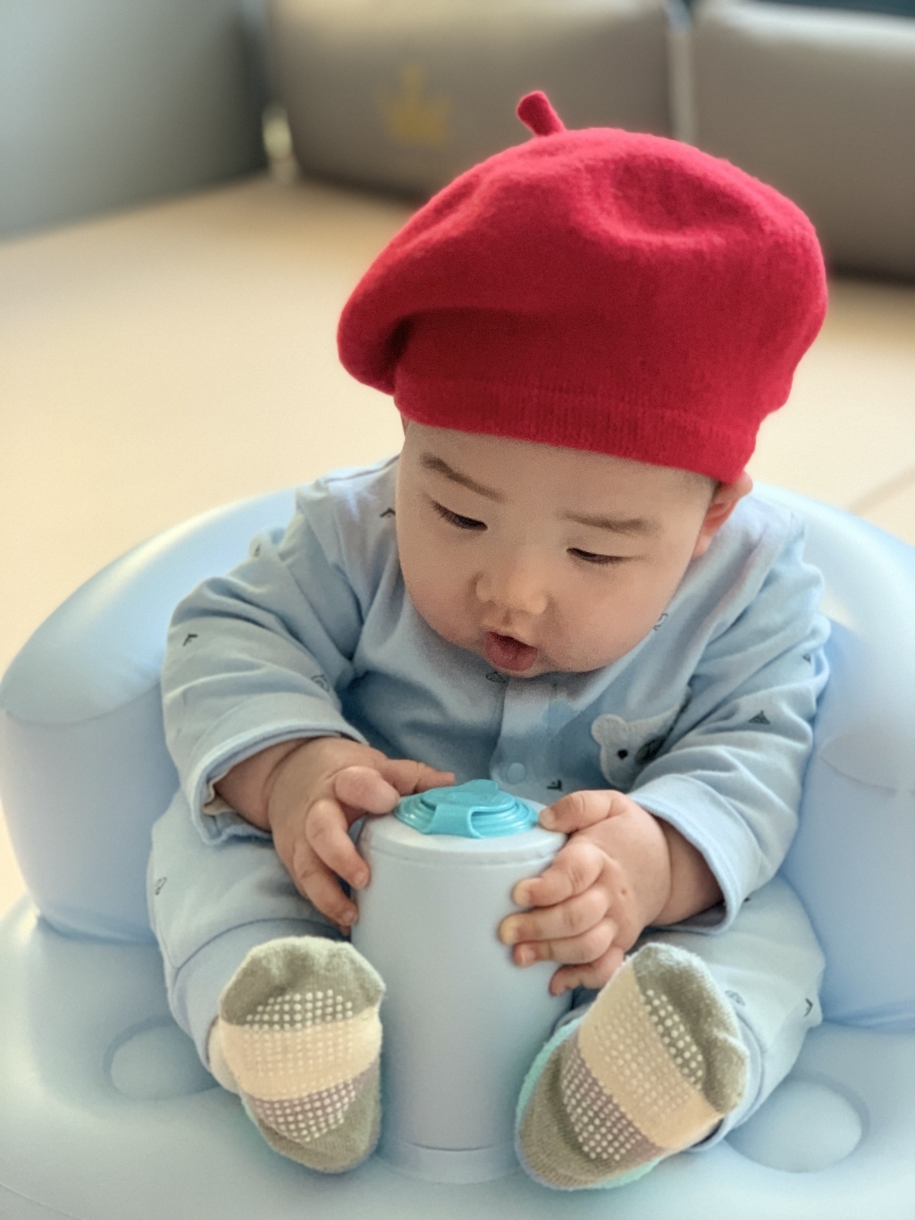 꼬마화가 스윗울베레모 12컬러 가을겨울 아기 빵모자